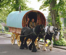 modern gypsy caravan